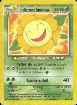 Heliatronc lumineux card