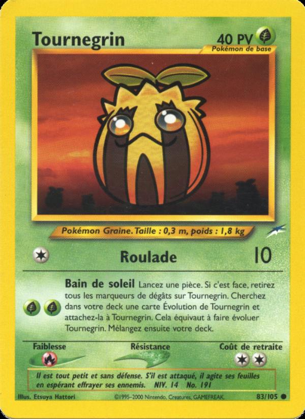 Tournegrin card