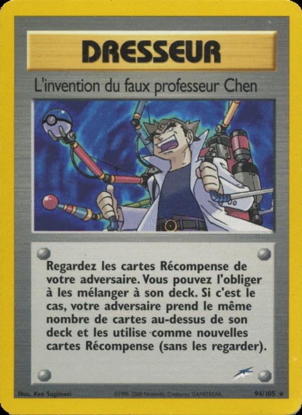 L'invention du faux professeur Chen card