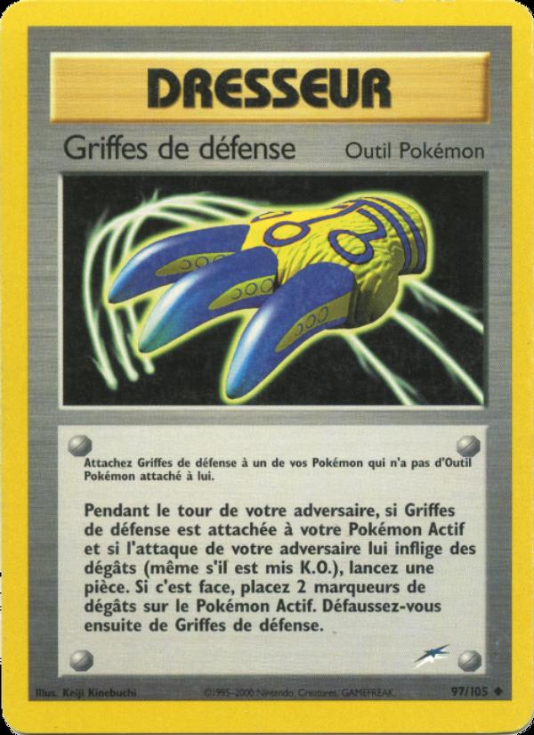 Griffes de défense card