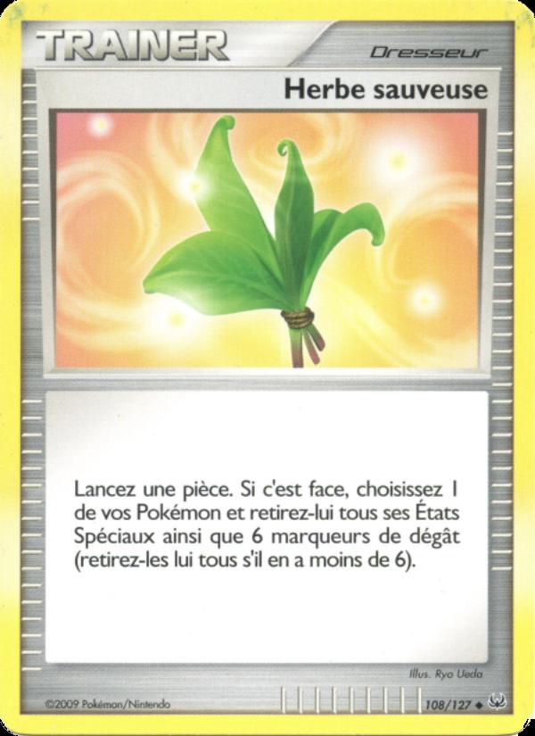 Herbe sauveuse card