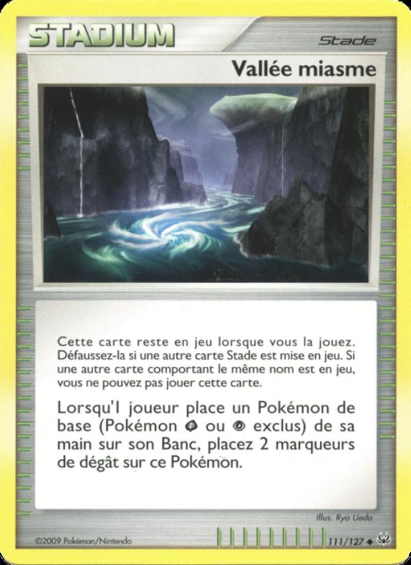 Vallée miasme card