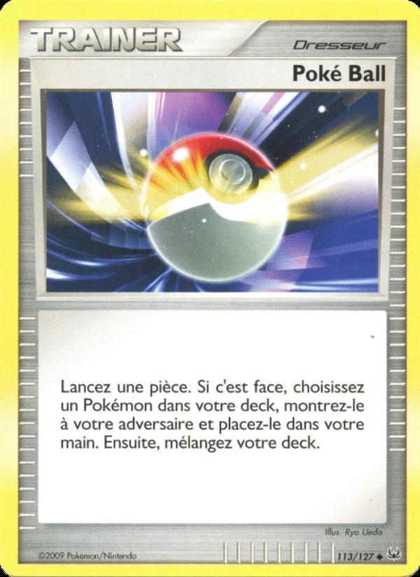 Poké Ball card