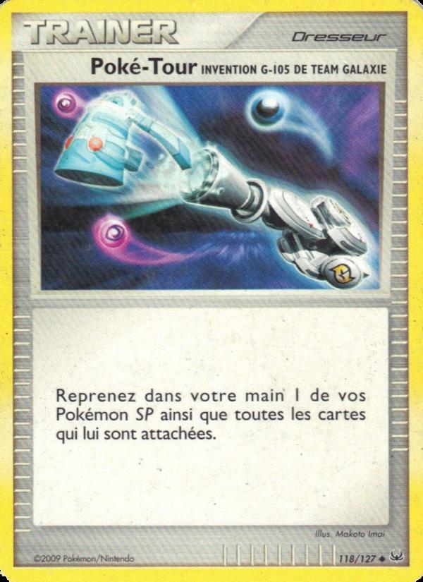 Poké-Tour Invention G-105 de Team Galaxie card