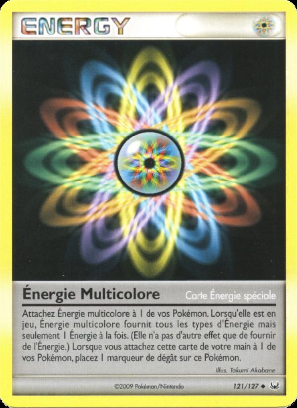 Énergie Multicolore card