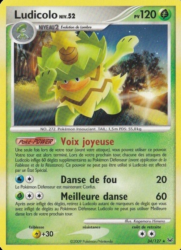 Ludicolo card