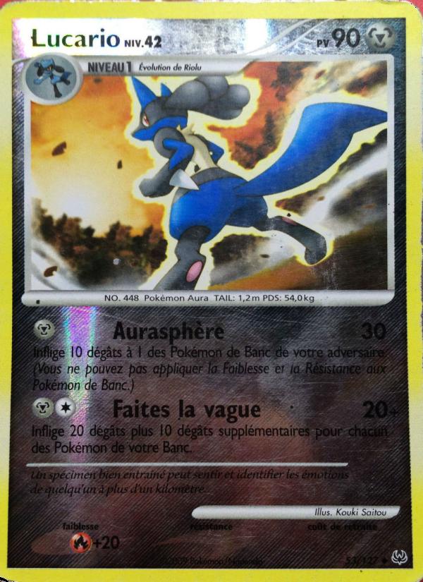 Lucario card