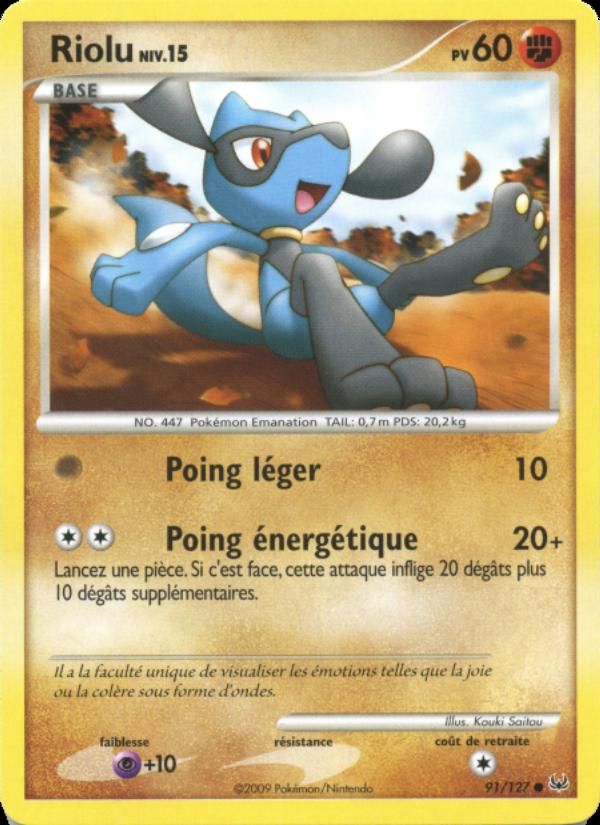 Riolu card