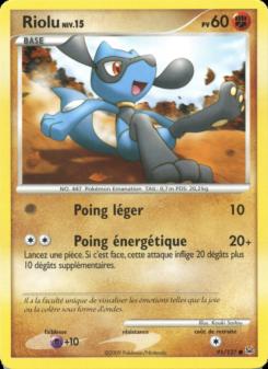 Riolu card