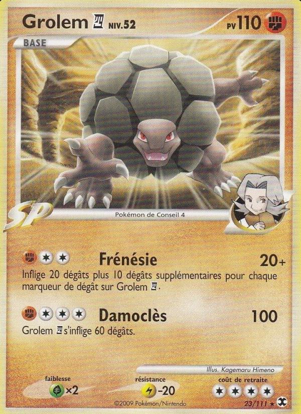 Grolem  Niv. 52 card