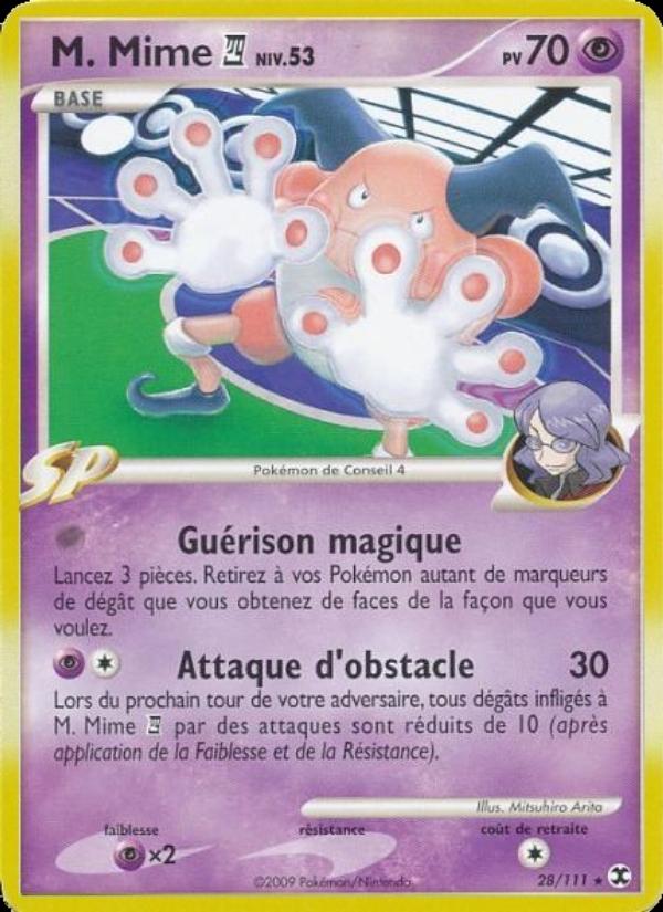 M. Mime  Niv. 53 card