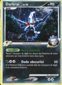 Darkrai  Niv. 58 card