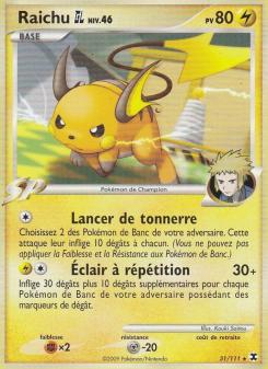 Raichu  Niv. 46 card