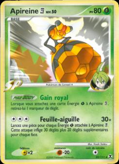 Apireine  Niv. 50 card