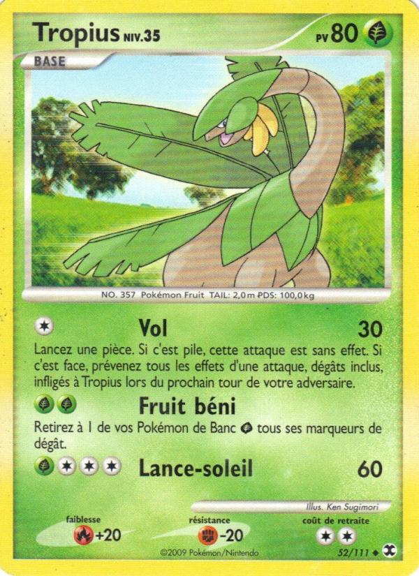 Tropius Niv. 35 card