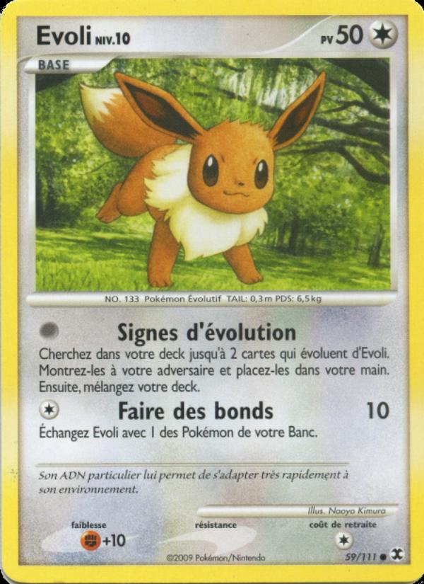 Evoli Niv. 10 card