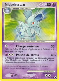 Nidorina Niv. 29 card