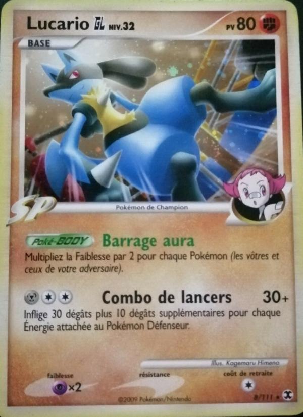 Lucario  Niv. 32 card