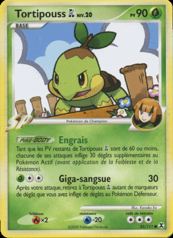 Tortipouss  Niv. 20 card