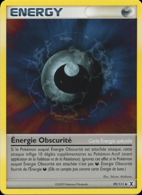 Énergie Obscurité card