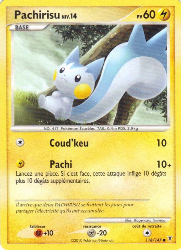 Pachirisu card
