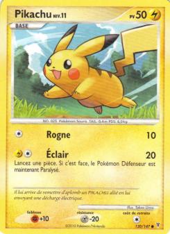 Pikachu card