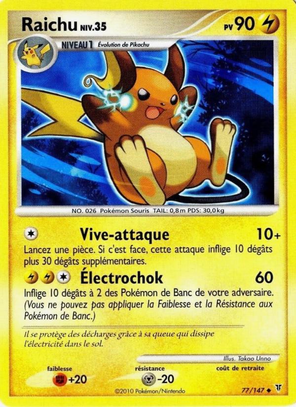 Raichu card