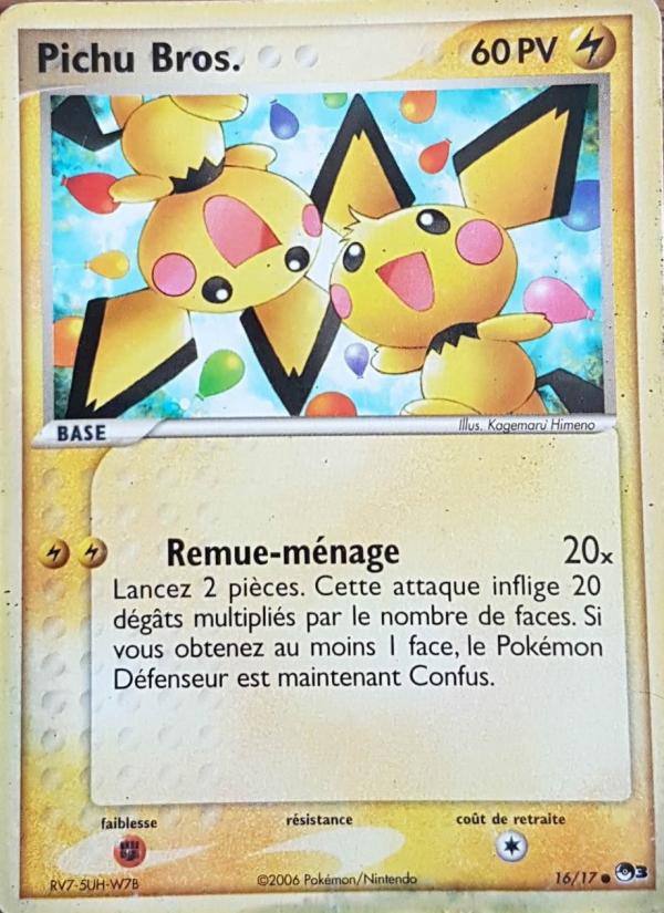 Pichu Bros. card