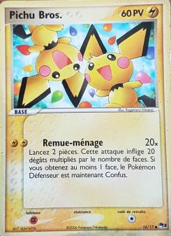 Pichu Bros. card