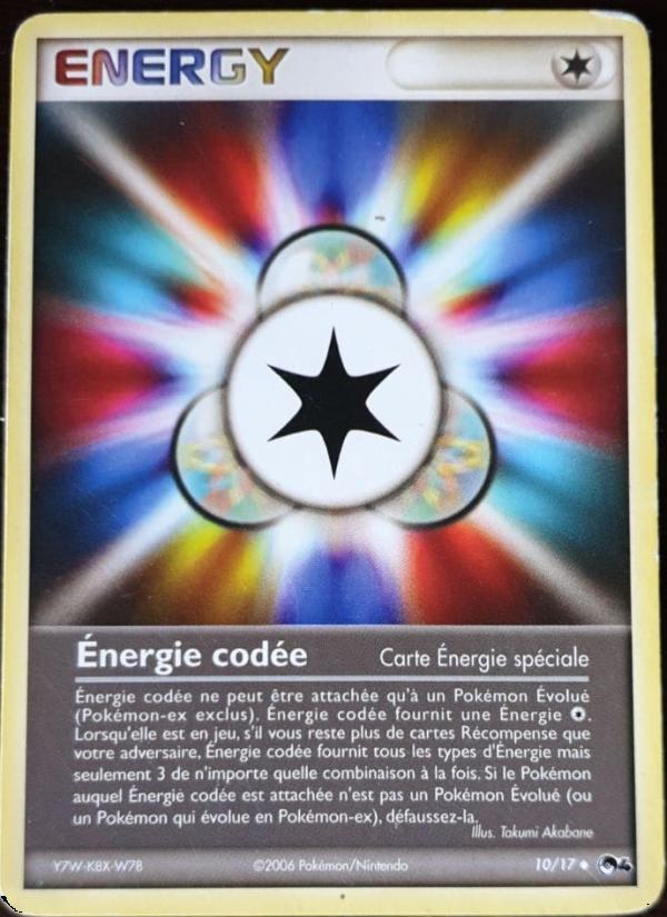 Énergie codée card