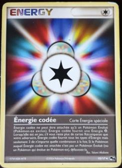 Énergie codée card
