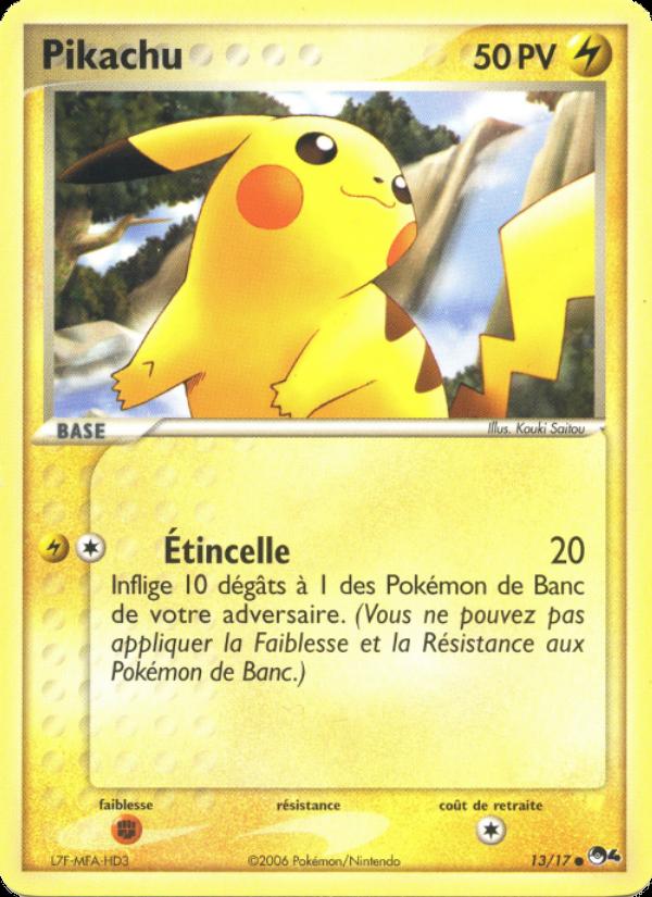 Pikachu card