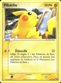 Pikachu card