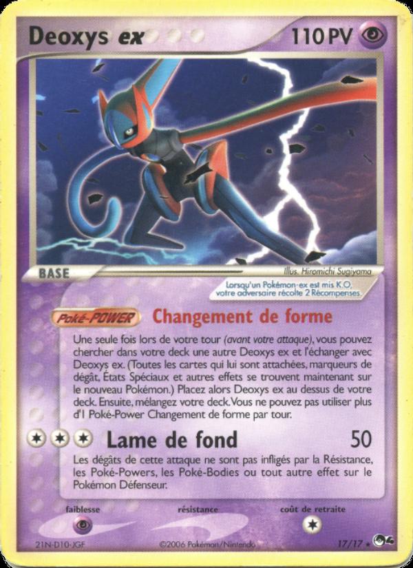 Deoxys ex card