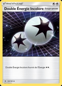 Double Énergie Incolore card