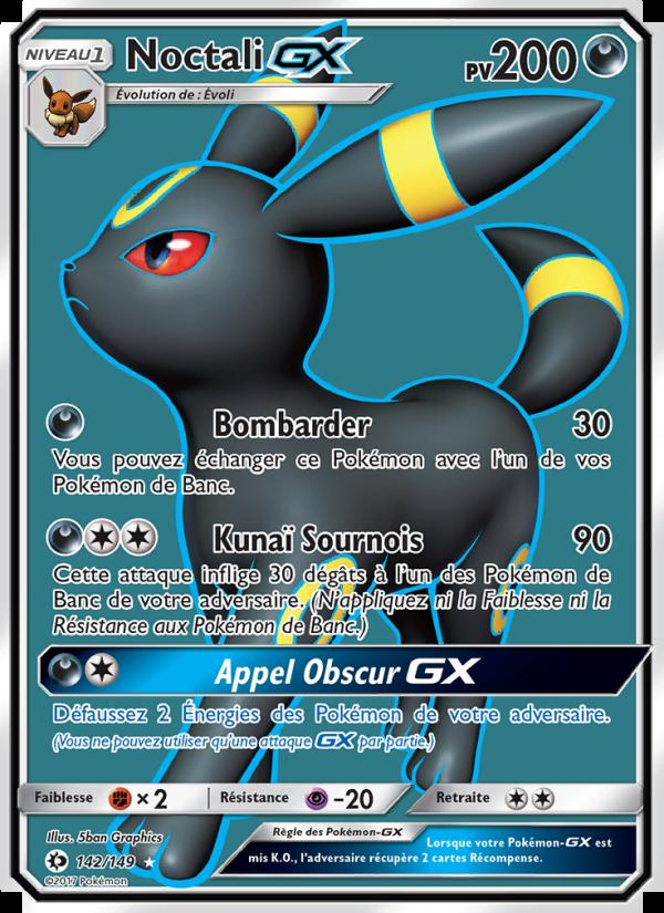 Noctali GX card