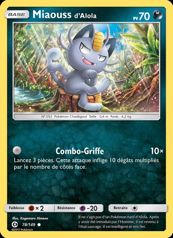 Miaouss d’Alola card