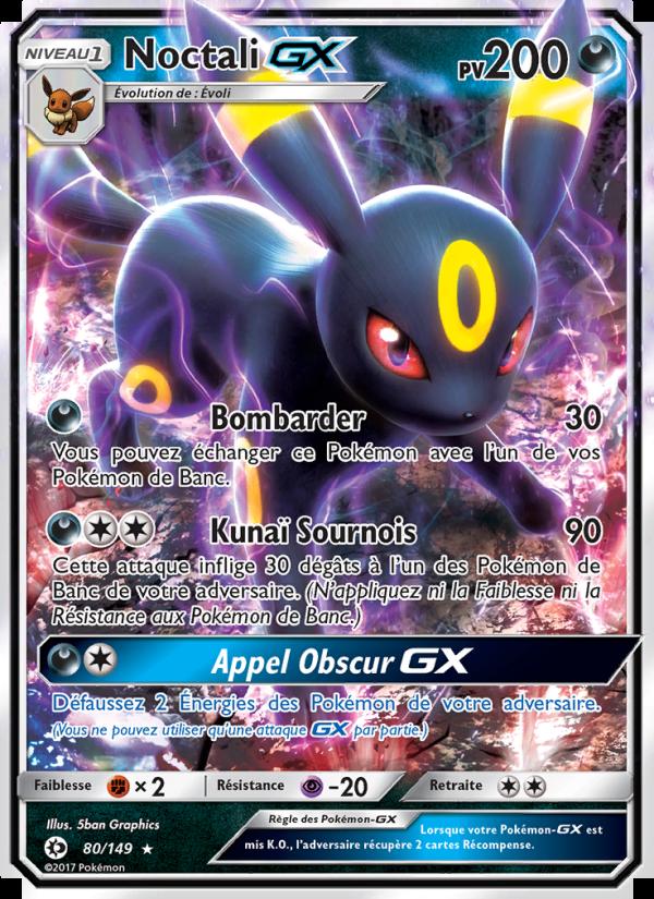 Noctali GX card