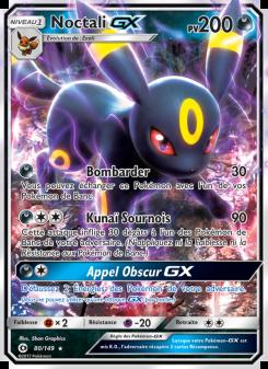 Noctali GX card