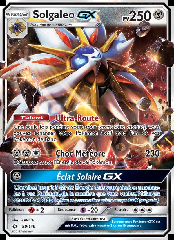 Solgaleo GX card