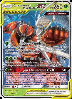 Cancrelove et Mouscoto GX card