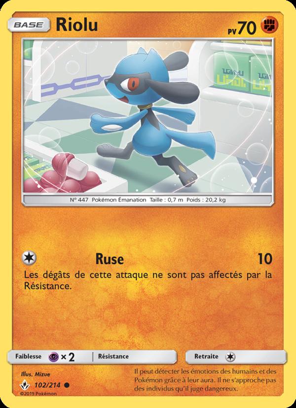 Riolu card