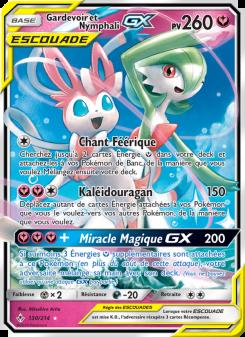 Gardevoir et Nymphali GX card