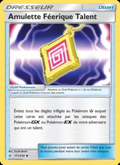 Amulette Féerique Talent card