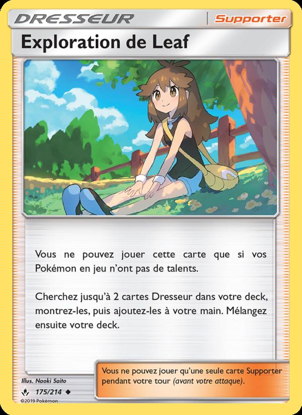 Exploration de Leaf card