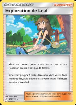 Exploration de Leaf card