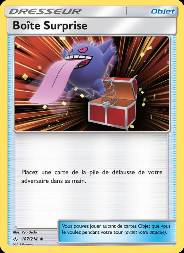 Boîte Surprise card