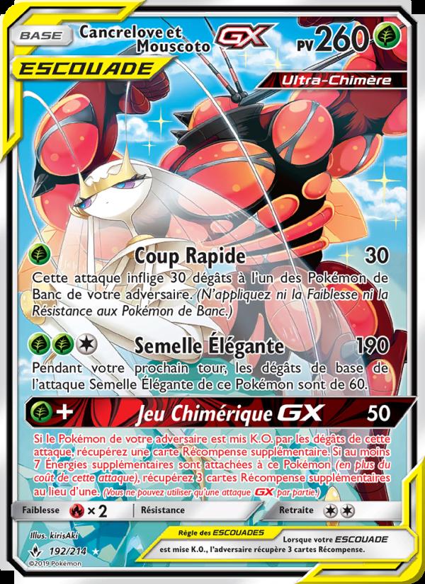 Cancrelove et Mouscoto GX card