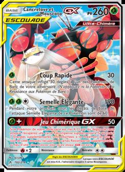 Cancrelove et Mouscoto GX card