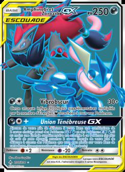 Amphinobi et Zoroark GX card